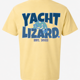 Yacht Lizard® Knotty Tee - Coastal Graphic T-Shirt - Butter