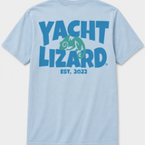 Yacht Lizard® Knotty Tee - Coastal Graphic T-Shirt - Chambray