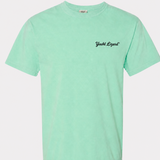 Yacht Lizard Garment-Dyed Logo T-Shirt - Island Reef