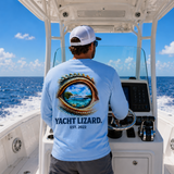 Yacht Lizard® Performance Shirt - Azure Blue