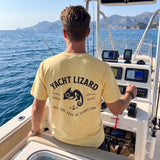 Yacht Lizard Garment-Dyed Logo T-Shirt Butter